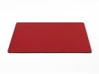 Sous-main de bureau - en cuir rouge - 50x34 cm
