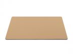 Sous-main de bureau - en cuir beige - 50x34 cm