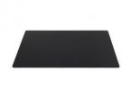 Sous-mains de bureau - en cuir noir - 60x40 cm