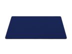 Sous-main de bureau - en cuir bleu - 50x34 cm