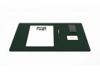 Sous-mains de bureau - en cuir vert - 60x40 cm