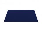 Sous-mains de bureau - en cuir bleu - 60x40 cm
