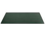 Grand sous-mains - en cuir vert - 80x40 cm