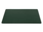 Sous-main cossu de bureau - standard - en cuir vert - 50x34 cm