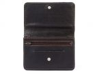 Portefeuille avec passant ceinture cuir marron - 036