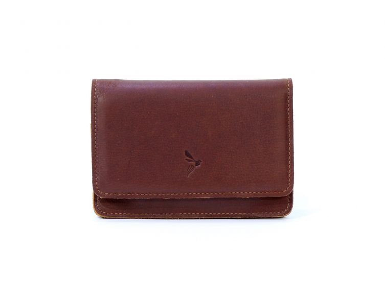Portefeuille avec passant ceinture cuir gold - 036