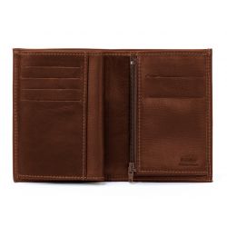 Portefeuille en cuir gold, à  4 volets - 466