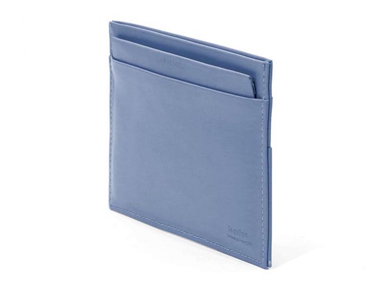 Porte-papier auto en cuir - bleu de prusse - 248