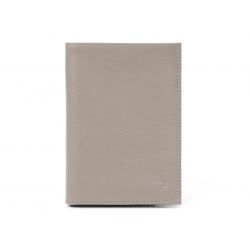 Portefeuille en cuir - taupe - 466