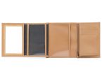 Portefeuille en cuir - caramel - 466