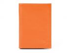 Portefeuille en cuir - orange - 466