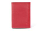 Portefeuille en cuir, à  3 volets - rouge - 582