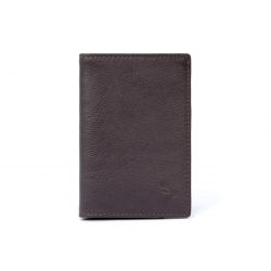 Portefeuille en cuir - Je Sors Ce Soir - marron - 890