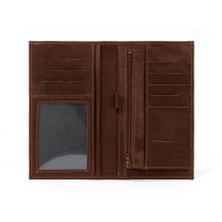 Porte-chéquier en cuir - gold - 135