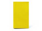 Porte-chéquier en cuir - jaune - 135