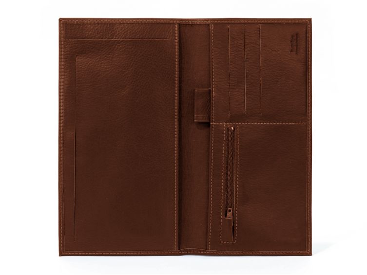 Porte-chéquier Professionnel en cuir - gold - 289