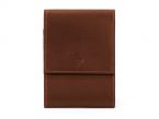 Porte-chéquier compact en cuir - gold - 720