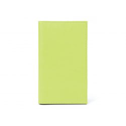 Porte-chéquier en cuir - anis - 419
