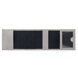 Porte-chéquier compact en cuir - taupe - 720