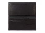 Porte-chéquier Professionnel en cuir - noir - 289