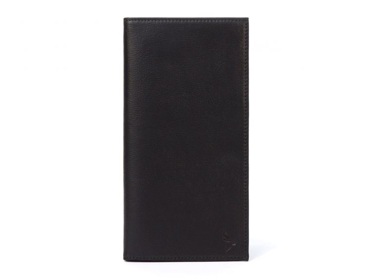 Porte-chéquier Professionnel en cuir - noir - 289
