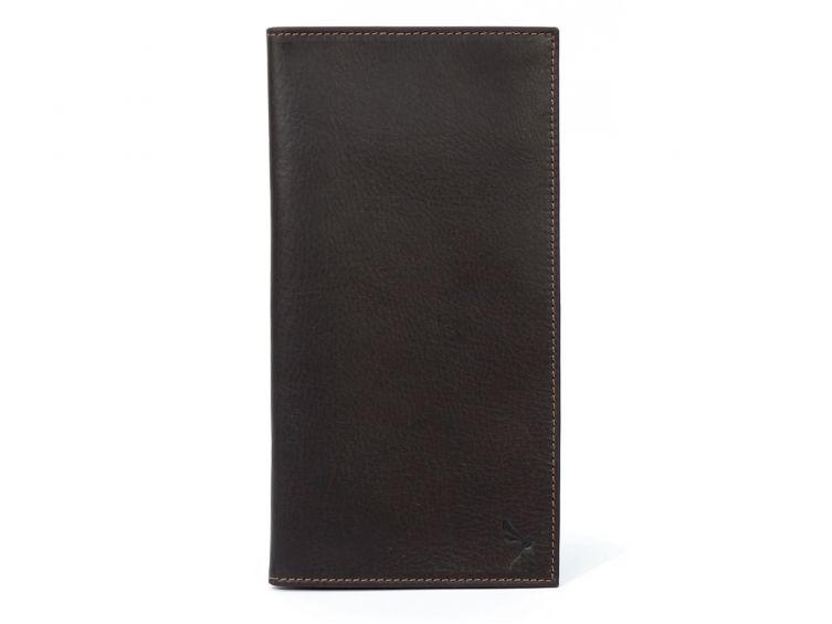 Porte-chéquier Professionnel en cuir - marron - 289