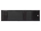 Porte-chéquier compact en cuir - noir - 720