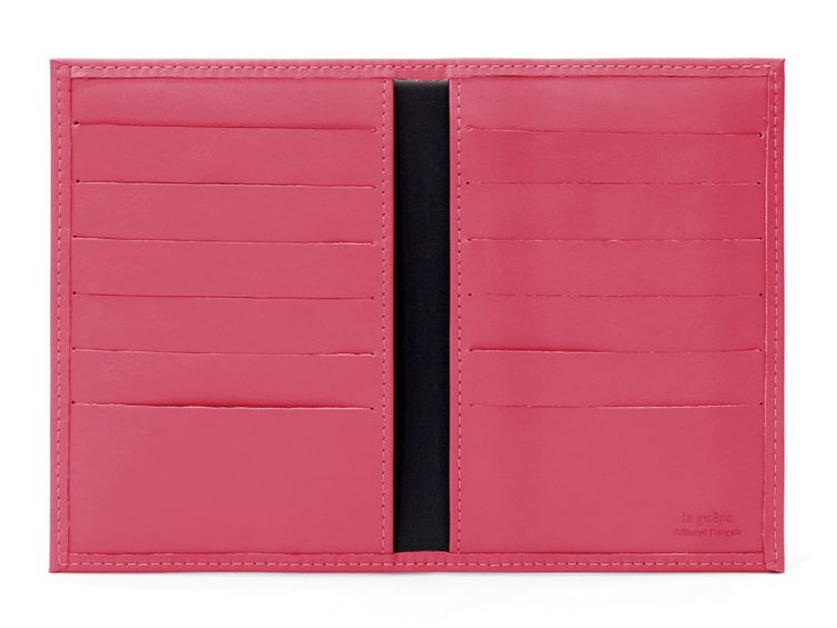 Porte-cartes rouge- 120