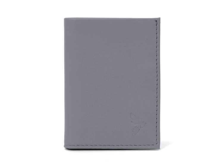 Porte-cartes compact gris - 300