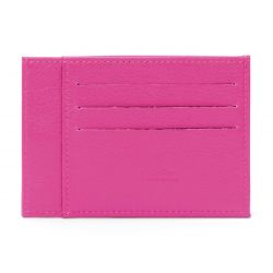 Porte-cartes compact fuchsia - 575