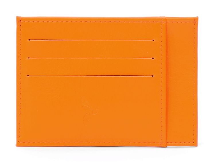 Porte-cartes compact orange - 575