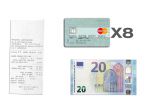 Porte-cartes compact orange - 300