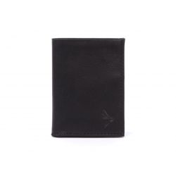 Porte-cartes pour homme en cuir noir 8 Cartes - 300