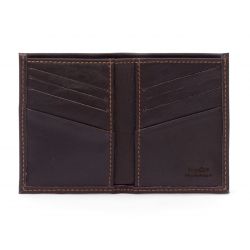 Porte-cartes pour homme en cuir marron 8 Cartes - 300