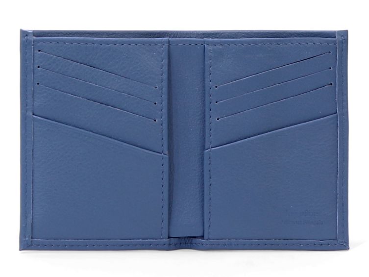 Porte-cartes compact bleu de prusse - 300