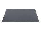 Sous-main cossu de bureau - moyen - en cuir gris - 60x34 cm