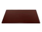 Sous-main cossu de bureau - moyen - en cuir marron - 60x34 cm