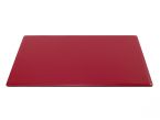 Sous-main cossu de bureau - moyen - en cuir rouge - 60x34 cm