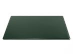 Sous-main cossu de bureau - moyen - en cuir vert - 60x34 cm