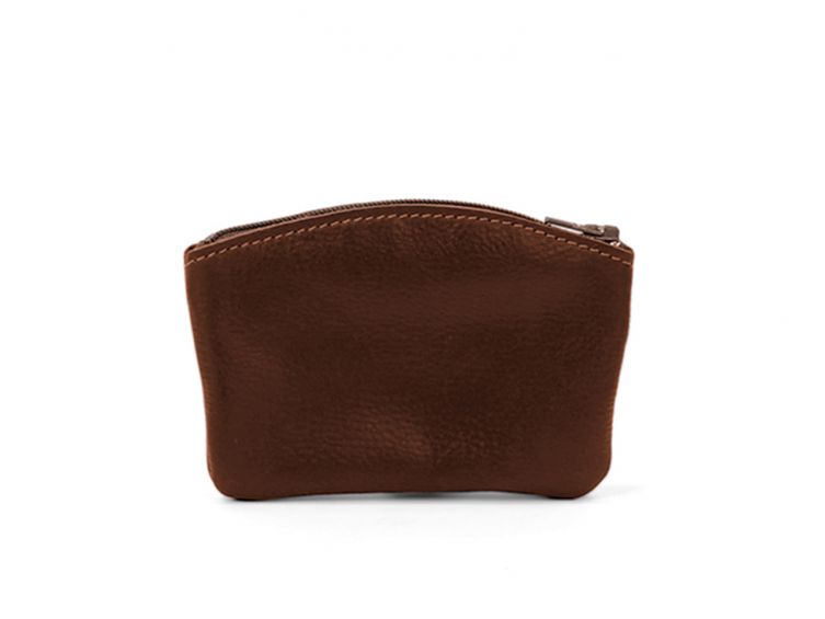 Porte-monnaie fermeture zippée cuir gold - 204