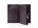 Compagnon portefeuille en cuir marron - 464