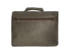 Cartable en cuir marron 248