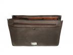Cartable en cuir marron 248