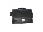Cartable en cuir noir 248