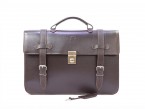 Cartable Cuir Lisse 2 soufflets 54180