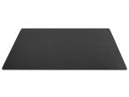 Grand sous-main en cuir noir -XL- 80x50 cm