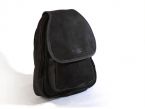 Sac à dos cuir nubuck noir ou chocolat Janine 451