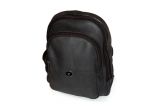 Sac à dos cuir nubuck noir ou chocolat Janine 451