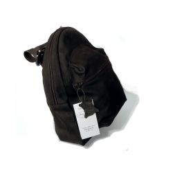 Sac à dos cuir nubuck noir Benoit 453