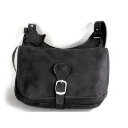 Sac Besace Elodie 604 cuir avec boucle metal